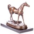 Ló - bronz szobor márványtalpon képe